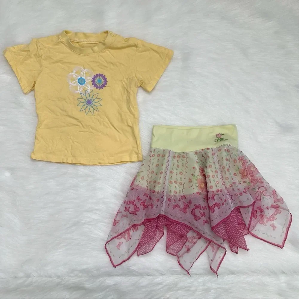 2T Baby Girl Summer Clothes LOT